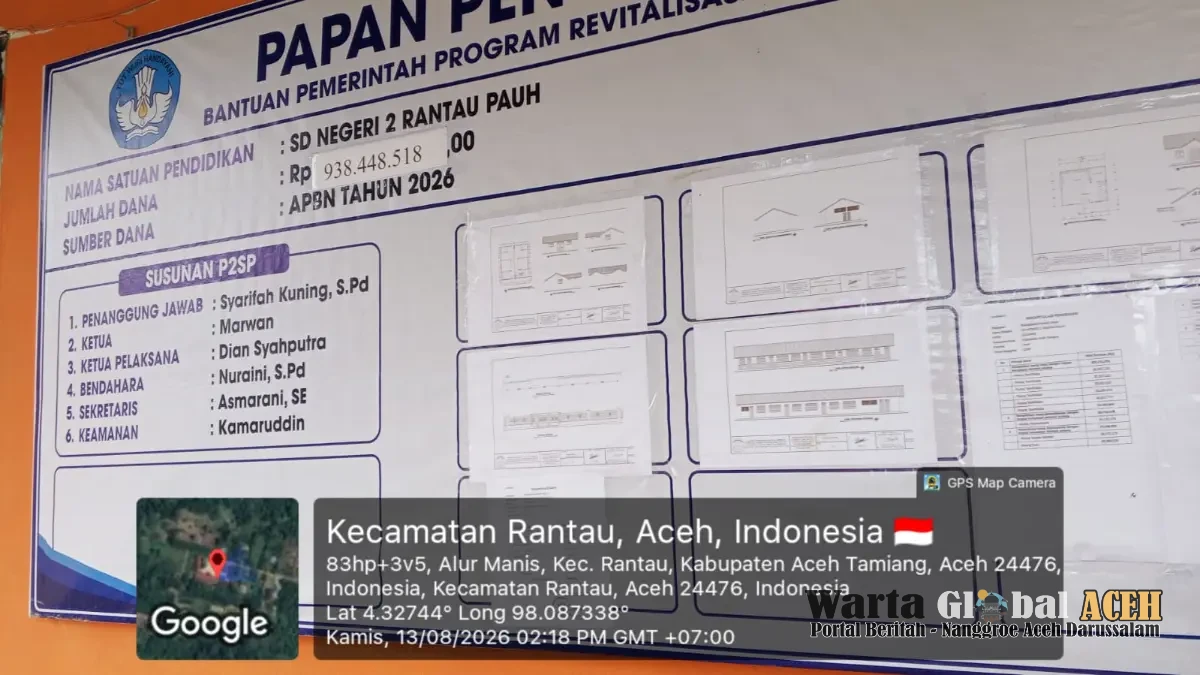 Dugaan Persekongkolan di Revitalisasi SD Negeri 2 Rantau Pauh,