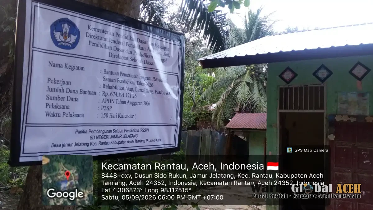 Dugaan Permainan Anggaran Revitalisasi Papan Informasi Proyek Tidak Sesuai dengan Nilai Anggaran
