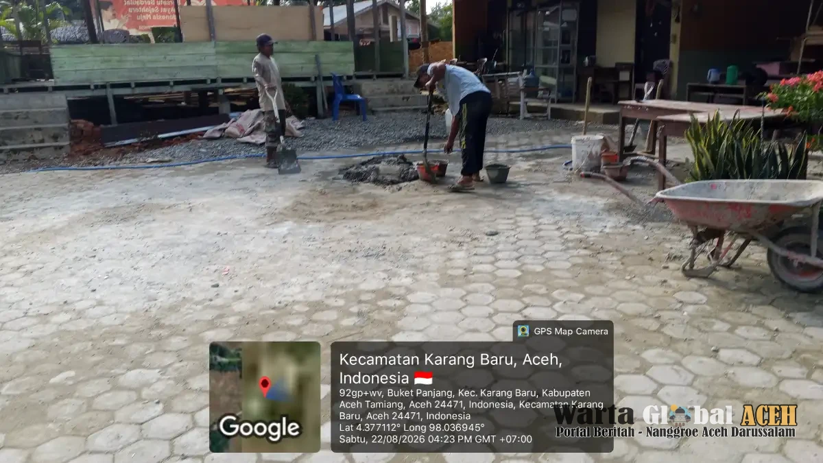 Pelaksanaan Proyek Revitalisasi SD Negeri Desa Alue Lhok diduga Tuai Masalah,