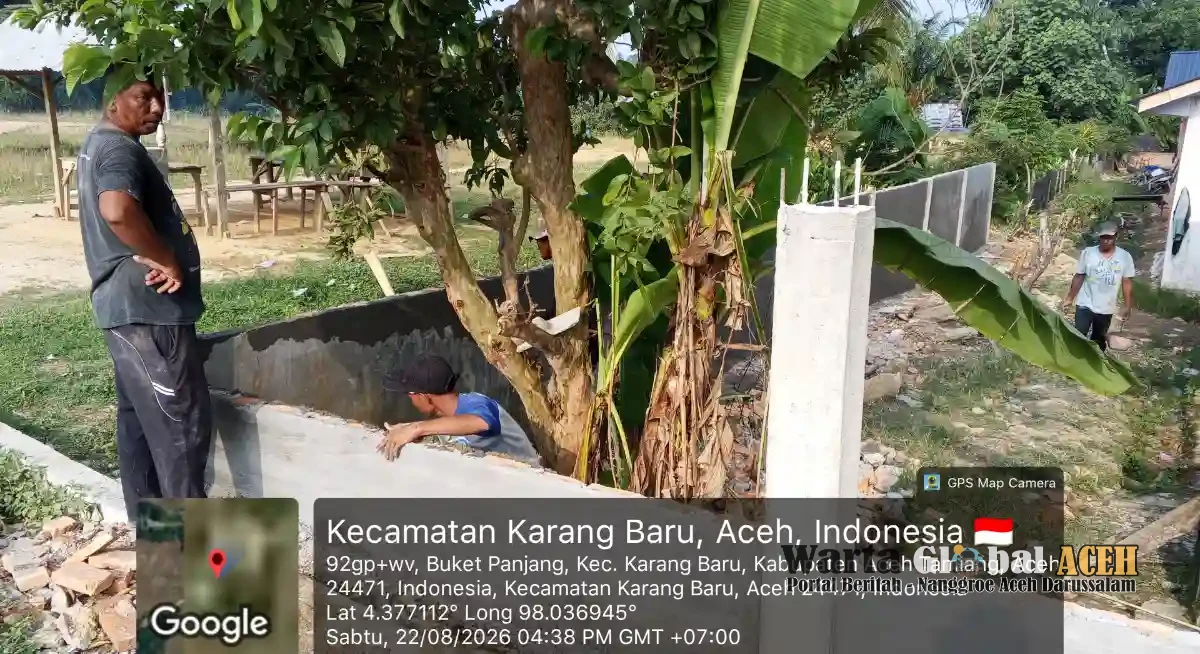 Pelaksanaan Proyek Revitalisasi SD Negri Alue Lhok Disorot,