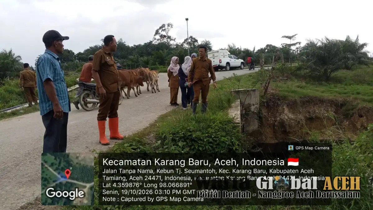 DLHK Selidiki Air Alur, Lhok Medang Ara Menghitam dan Berbau