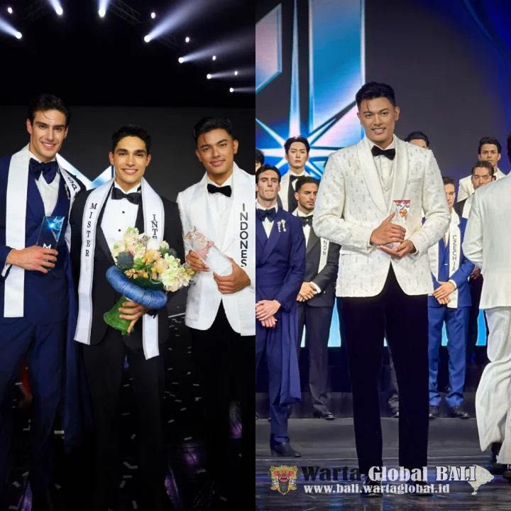 Momen Bersejarah di Bangkok: I Gede Aiswarya Pandit Kartika Bawa Indonesia ke Podium Mister International 2026, Sabet Runner-up 2 dan Best National Costume