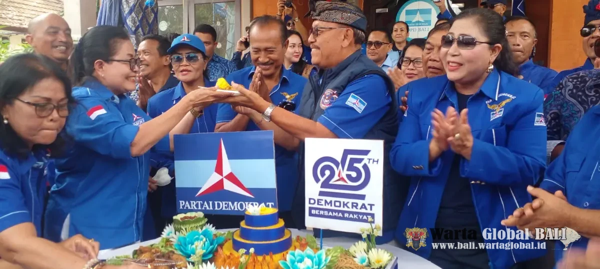 25 Tahun Partai Demokrat Bali: Bermula dari 7 Kabupaten/Kota, Teguh Bersama Rakyat Wujudkan Bali Aman, Sejahtera dan Demokratis