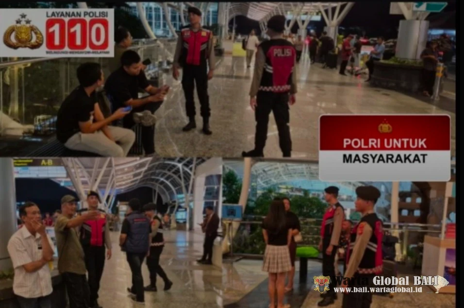Polres Bandara Pastikan Keamanan dan Kenyamanan di Terminal Internasional