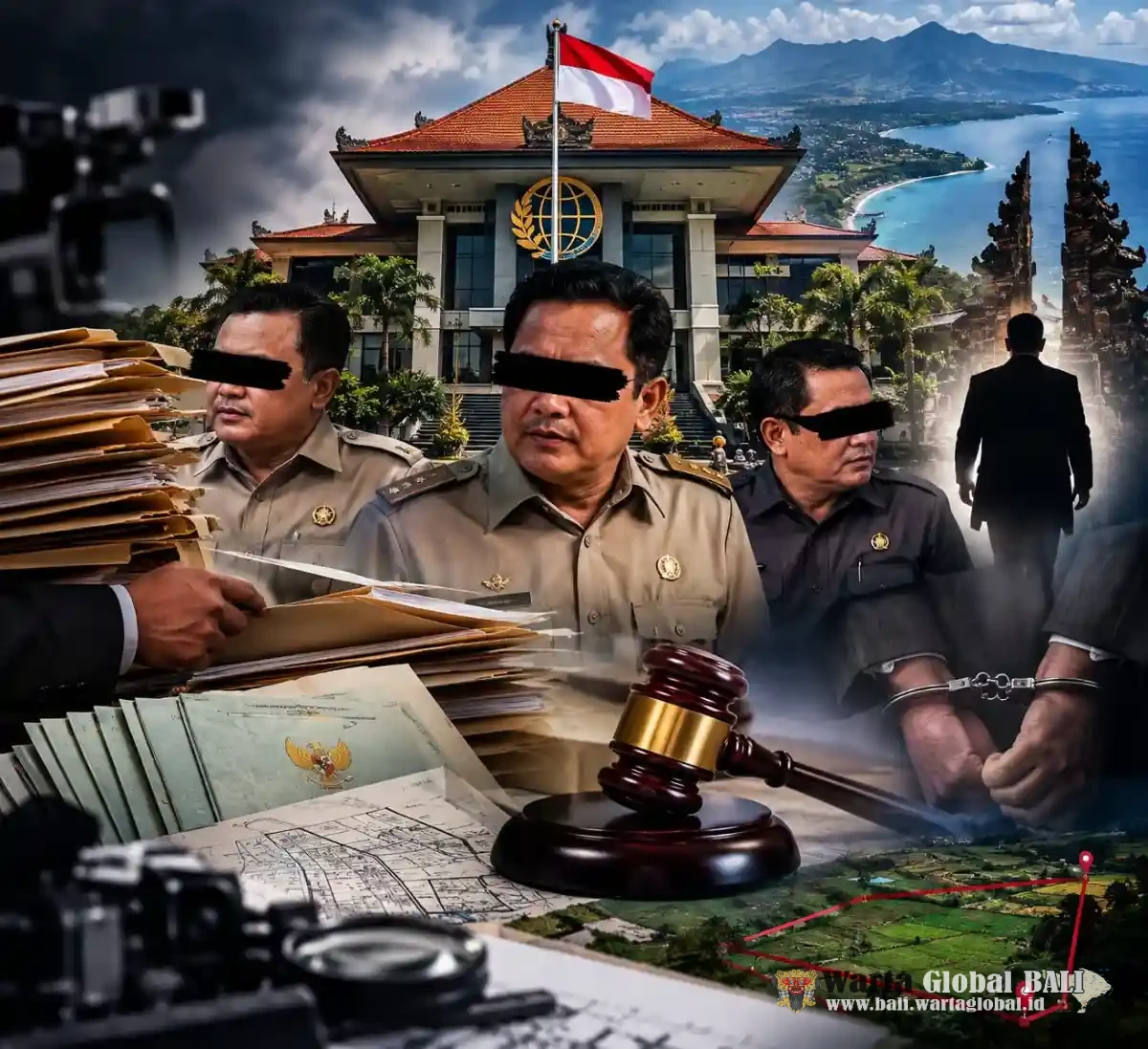 TIGA TITIK MERAH BPN BALI !


Mantan Kepala BPN Buleleng Jadi Tersangka, Kakanwil BPN Bali Tersangka, Pejabat Sengketa Dipanggil Penyidik