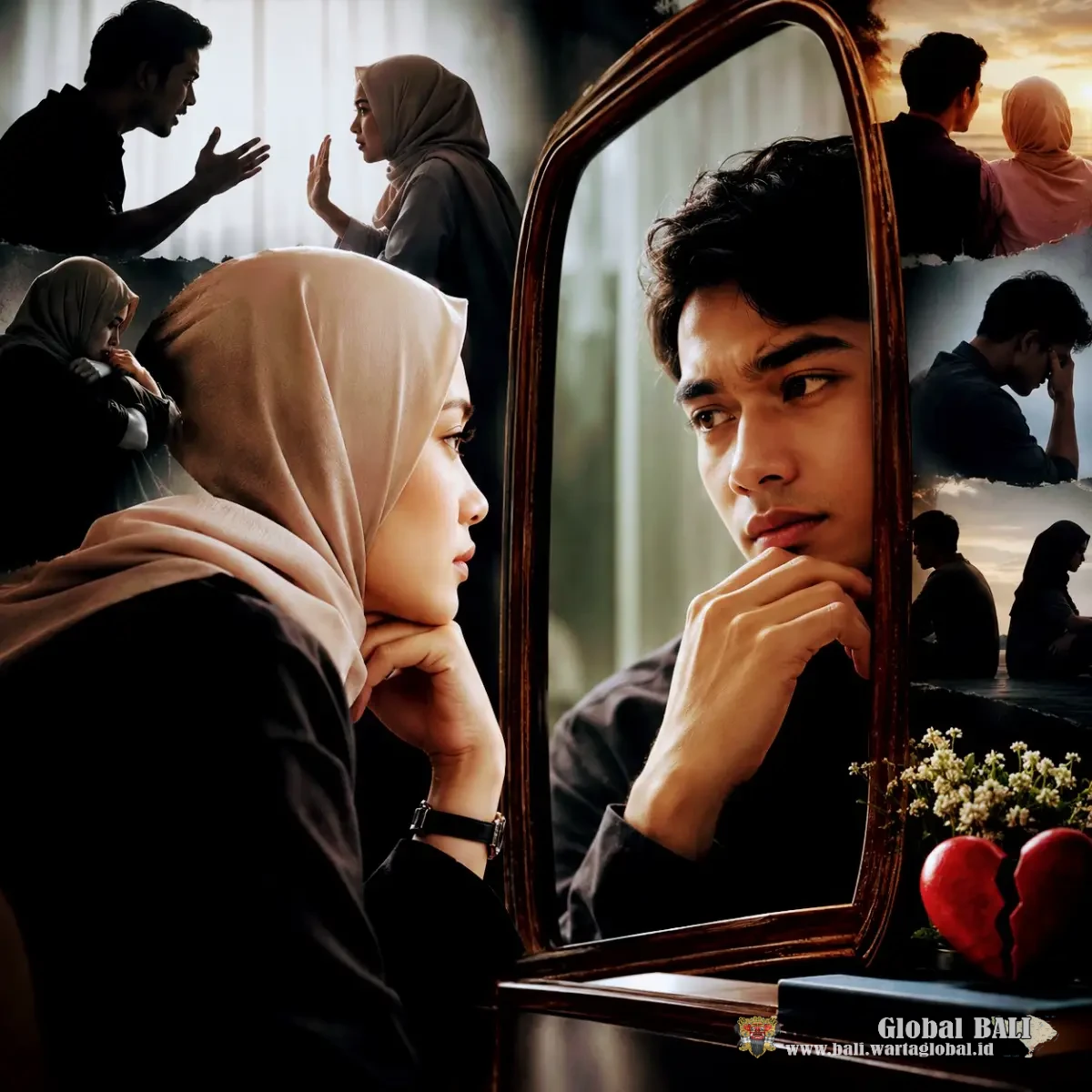 Paradoks;
PEREMPUAN ADALAH CERMIN PERILAKU LELAKI
Ketika Perempuan Berubah, Jurnalisme Tidak Boleh Hanya Bertanya: “Mengapa Dia Berubah?”