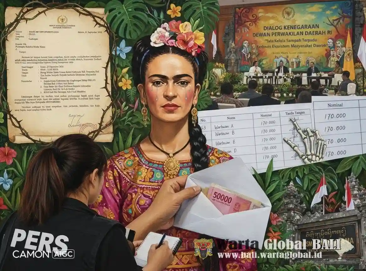 BREAKING NEWS: SKANDAL UANG TRANSPORT DI DIALOG KENEGARAAN DPD RI BALI! Tanda Tangan Rp170 Ribu, Wartawan Cuma Terima Rp50 Ribu — Arya Wedakarna Raib dari Lokasi!