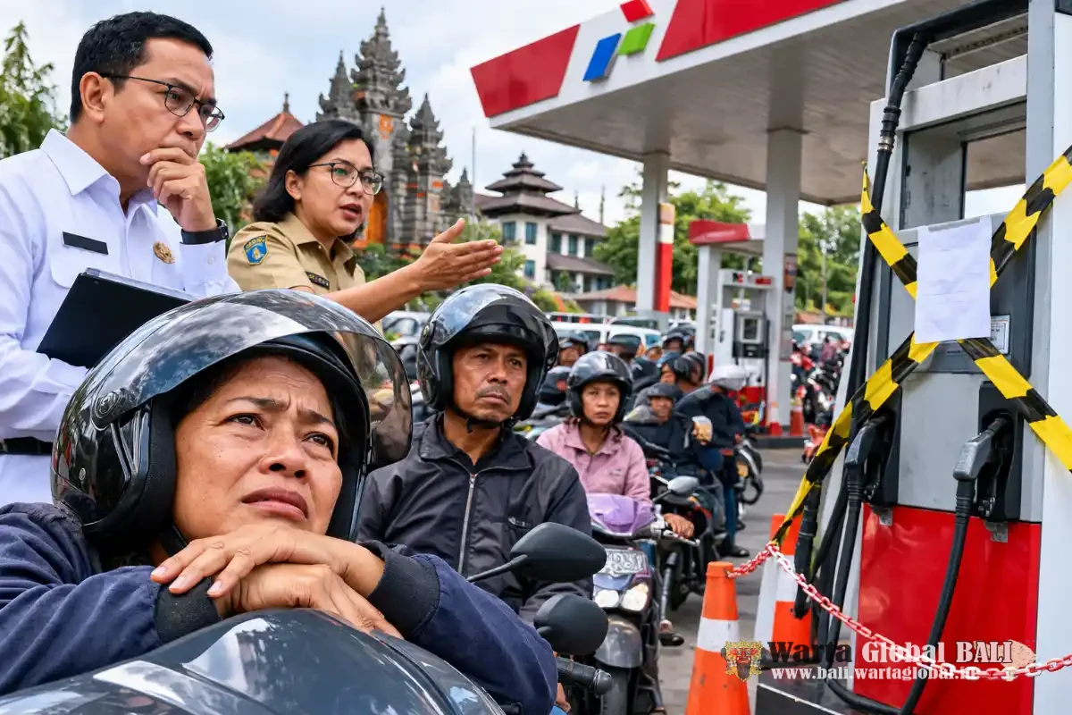 WartaGlobal Bidik !
BBM Menghilang di Bali, Disperindag Jangan Cuci Tangan! Siapa Mengawasi SPBU, Siapa Menjamin Pasokan?