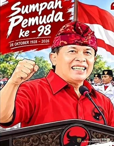Sumpah Pemuda ke-98, Made Supartha Ajak Generasi Muda Bergerak, Berkarya, dan Menjaga Bali