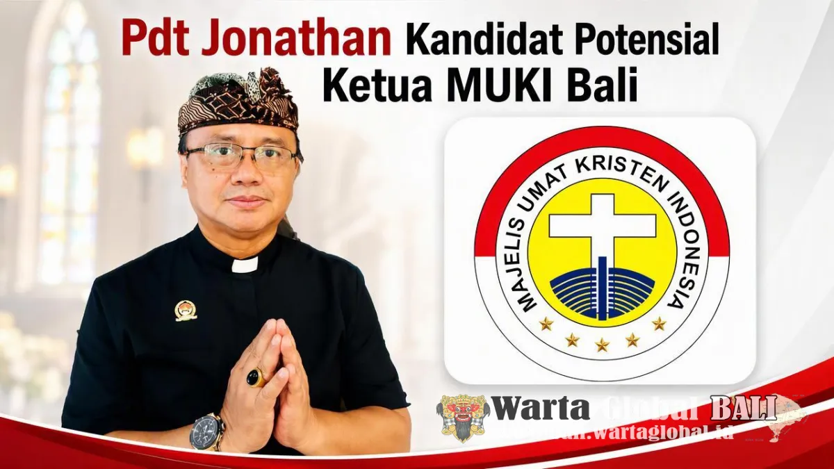 Pdt. Jonathan Digadang-gadang Pimpin MUKI Bali