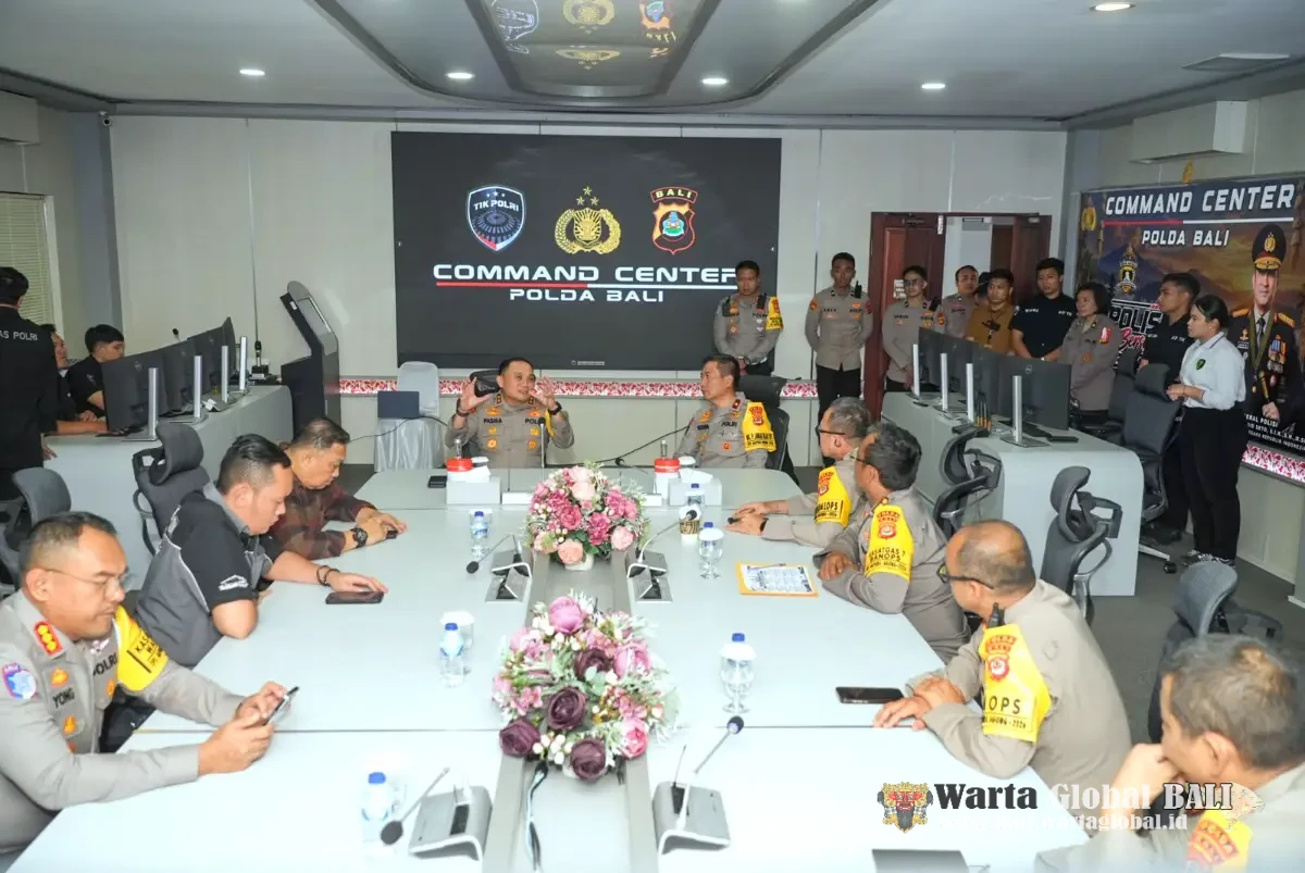 Kapolda Bali Pastikan Kesiapan Command Center Optimal, Pengamanan ICANN87 AGM 2026 Diperkuat