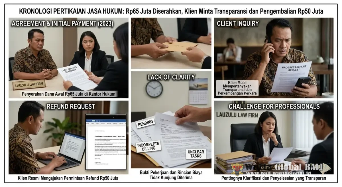 Akuntabilitas Jasa Hukum Jadi Sorotan, Klien Minta Penjelasan atas Dana yang Telah Diserahkan