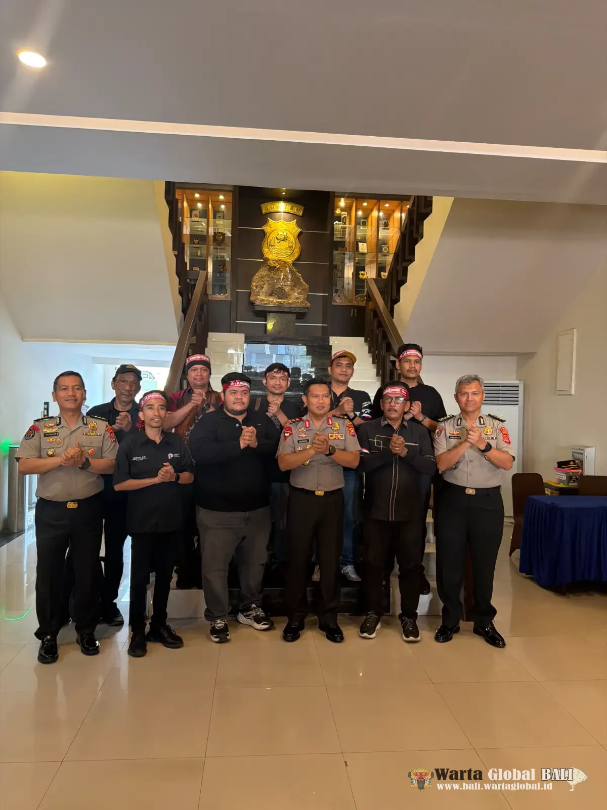 Aksi di Polda Banten, Gerakan Bhinneka Tunggal Ika Tegaskan: Indonesia Rumah Kita Semua