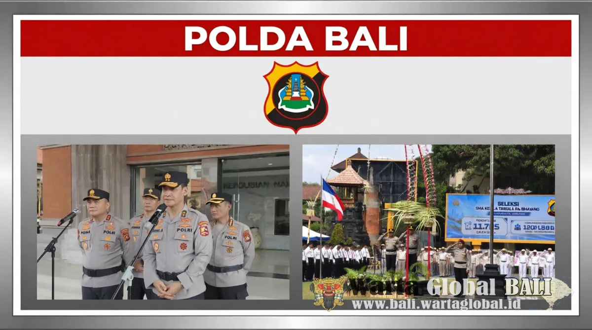 Sertijab Kapolda Bali: Irjen Pol. Pasma Royce Gantikan Irjen Pol. Daniel Adityajaya