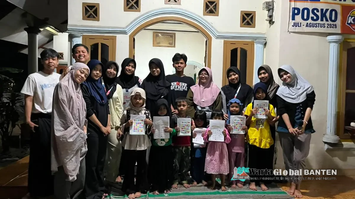 KKM Universitas Bina Bangsa Kelompok 39 Desa Petir Hadirkan Bimbingan Belajar Terpadu untuk Anak Usia Dini melalui Pembelajaran Keagamaan, Numerik, dan Bahasa Asing