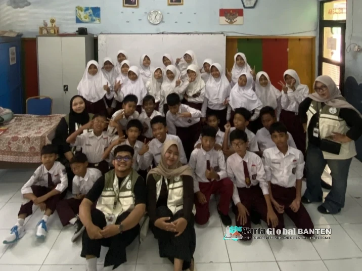 Cegah Bullying Sejak Dini, Mahasiswa KKM Kelompok 54 Universitas Bina Bangsa Gelar Edukasi di SDN 1 Kramatwatu