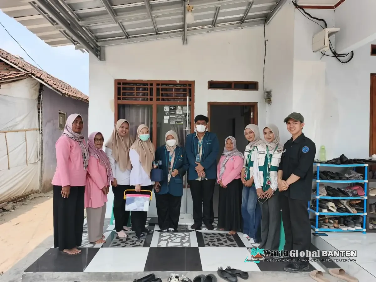 Mahasiswa KKM Kelompok 03 Universitas Bina Bangsa Bersama Puskesmas  Banten Girang Bangun Sinegritas Gelar Cek Kesehatan Gratis bagi Masyarakat