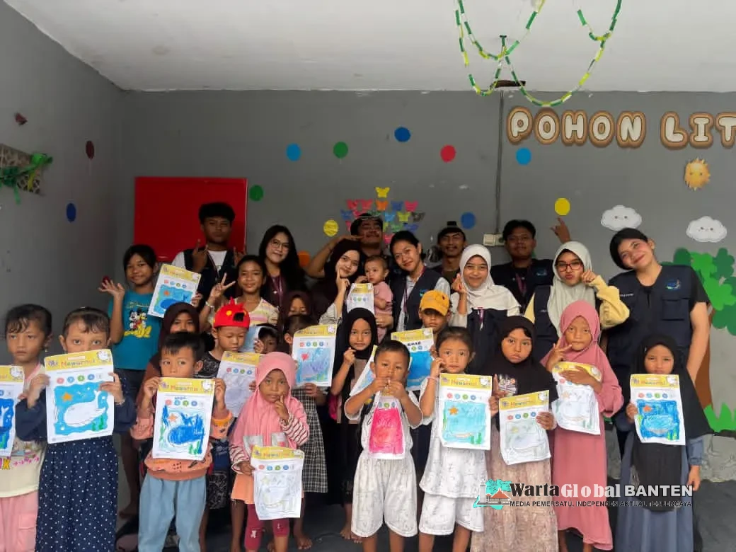Mahasiswa KKM Kelompok 23 Universitas Bina Bangsa Hadirkan Taman Literasi untuk Tingkatkan Semangat Belajar Anak Desa Pelawad