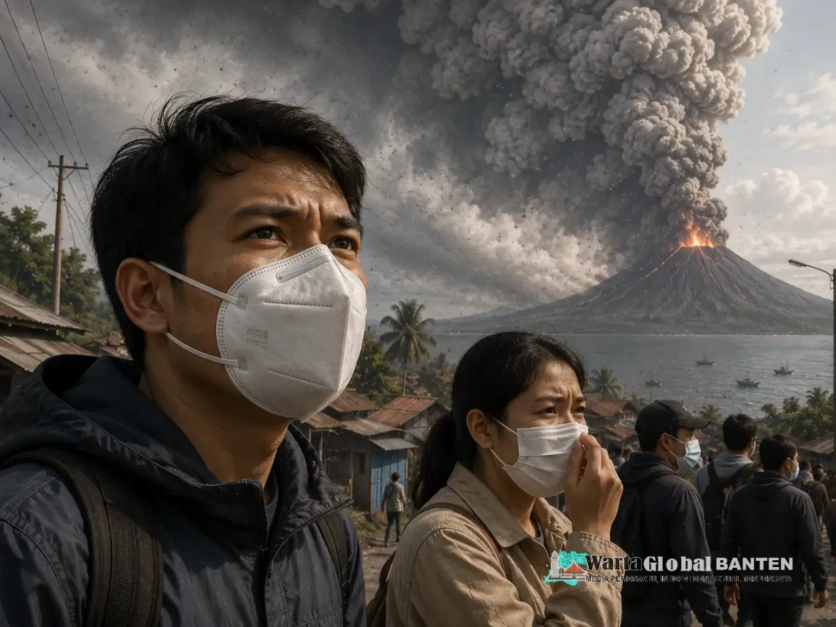 Erupsi Anak Krakatau Picu Kekhawatiran Sebaran Abu Vulkanik, Warga Diminta Waspada