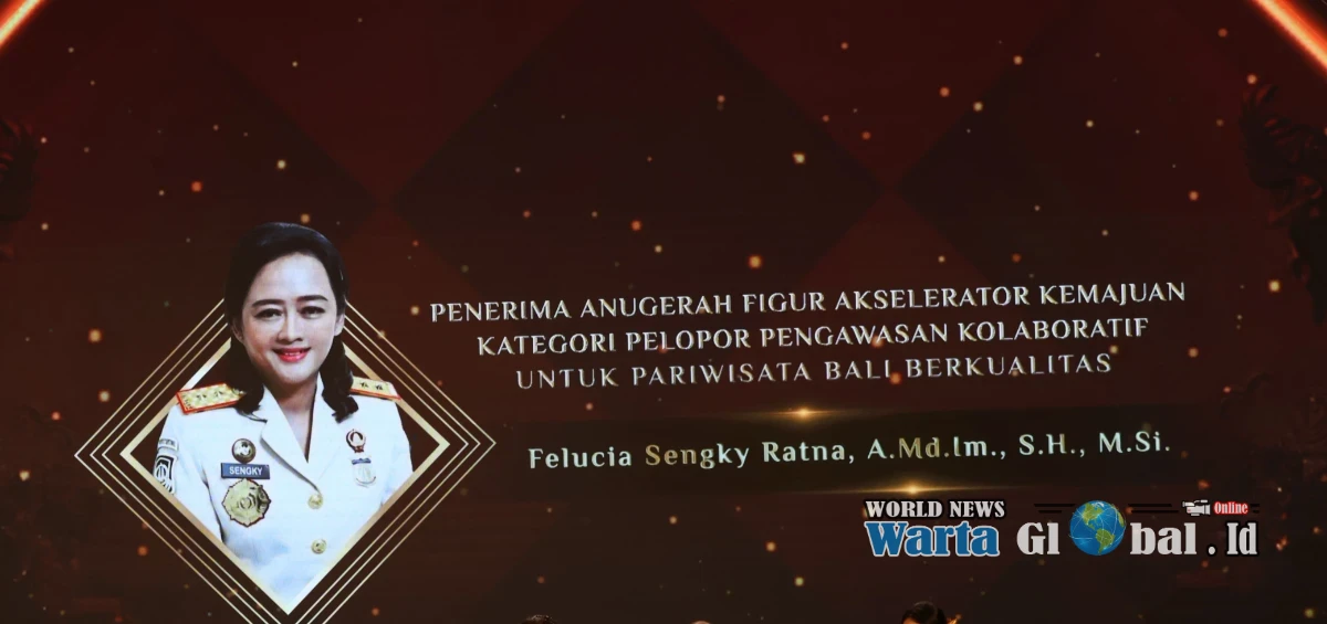 In second place at the 2026 Bali-Nusra Awards, Felucia Sengky Ratna was judged to be successful in strengthening WNA's oversight in Bali
