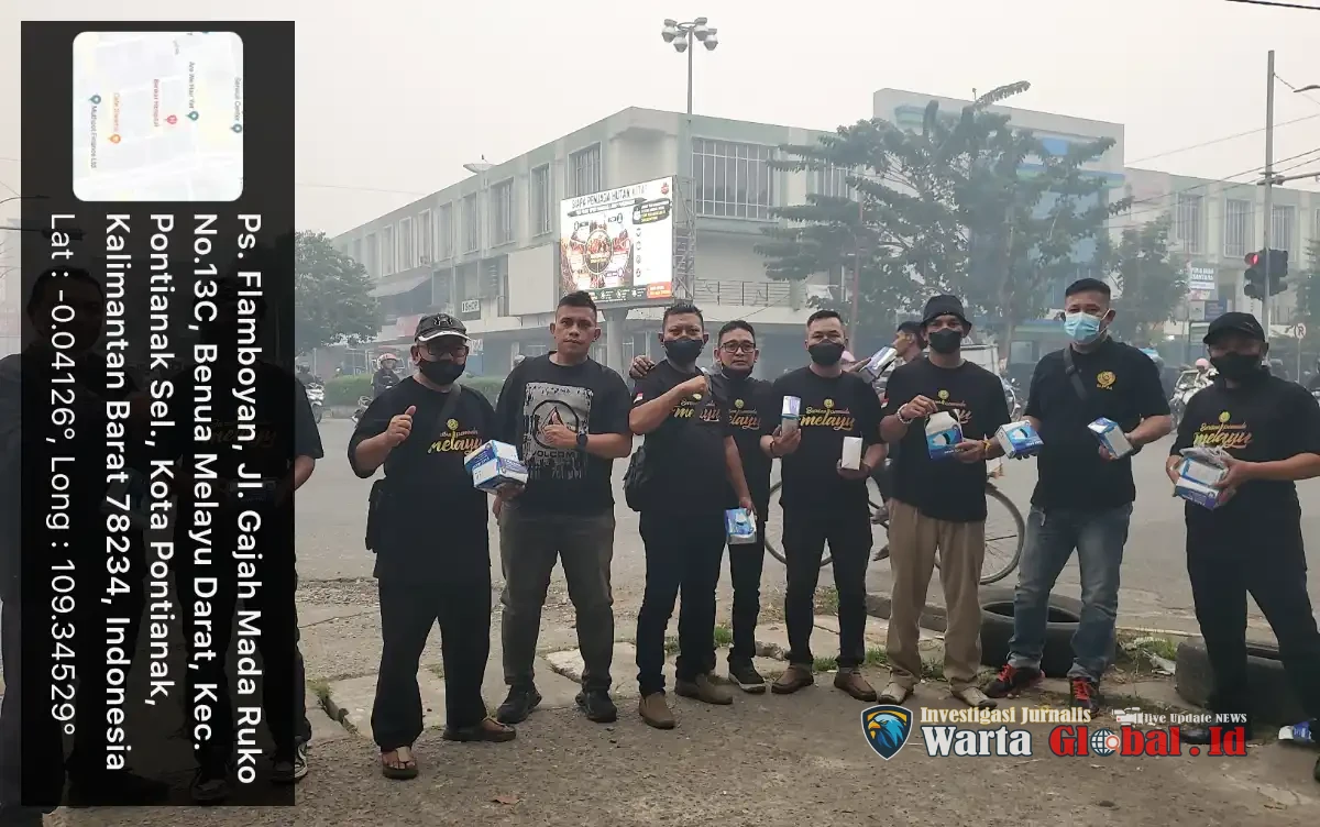 Peduli Warga Terdampak Kabut Asap, BPM Pontianak Bagikan Masker di Sejumlah Titik Strategis Peduli Warga Terdampak Kabut Asap, BPM Pontianak Bagikan Masker di Sejumlah Titik Strategis