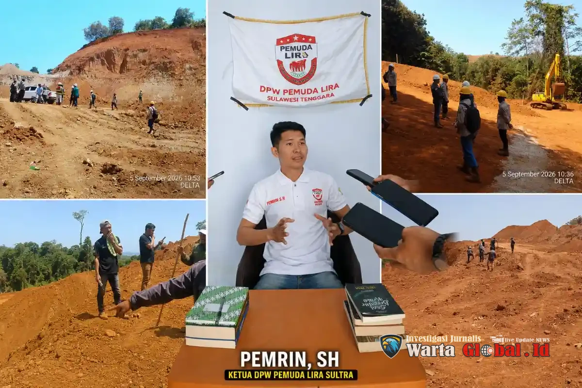 Diduga Serobot Lahan Warga, DPW PEMUDA LIRA SULTRA Desak PT. TIMAH Jangan Arogan, Pemda Bombana Jangan Diam