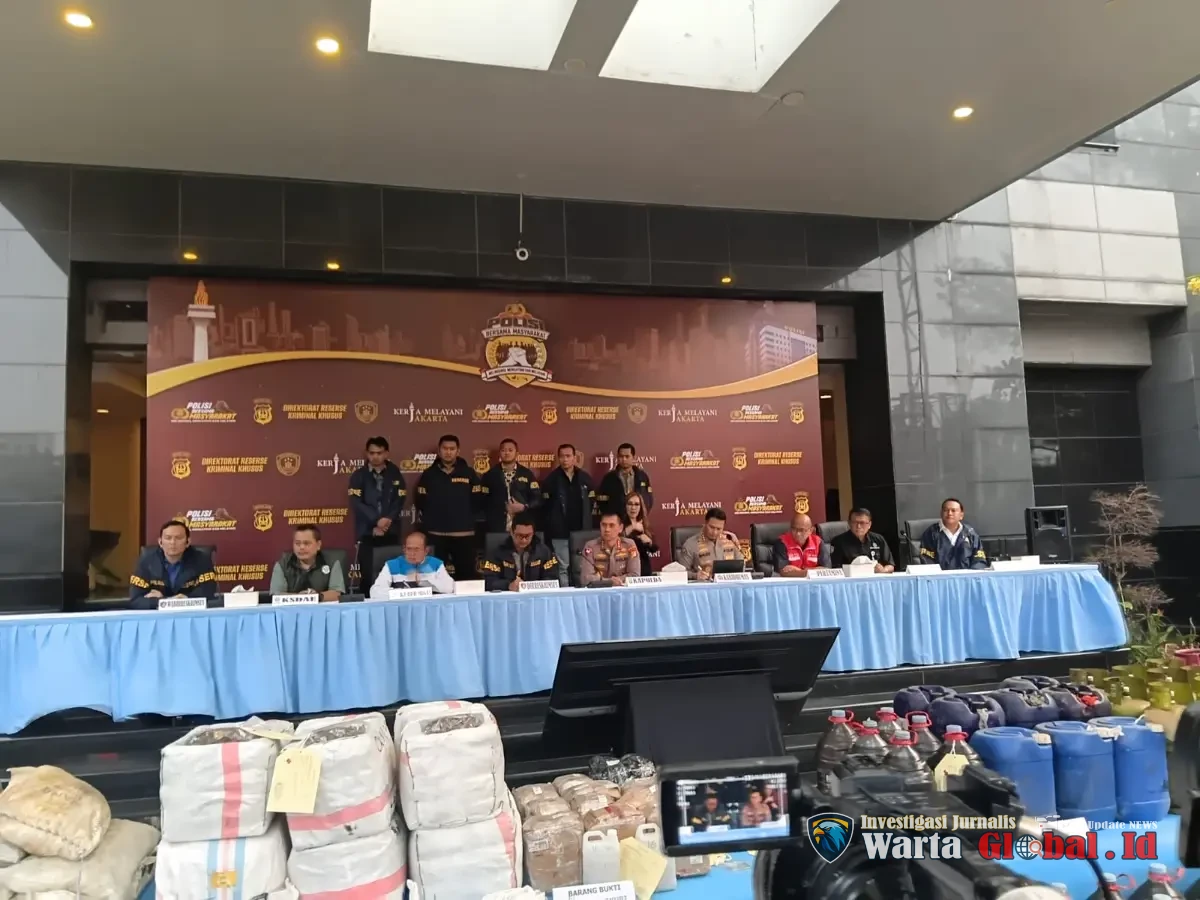 54 Ton Mineral, Merkuri, BBM Subsidi hingga 320 Kg Sisik Trenggiling: Polda Metro Bongkar Lima Perkara, 11 Tersangka Diamankan