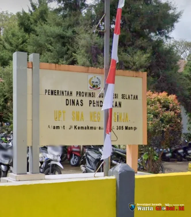 Kepala Sekolah SMAN 6 Sinjai Tak Beri Tanggapan Dana Bos Disorot; Minta APH dan Kemendikdasmen Lakukan Pemeriksaan Kepala Sekolah SMAN 6 Sinjai Tak Beri Tanggapan Dana Bos Disorot; Minta APH dan Kemendikdasmen Lakukan Pemeriksaan