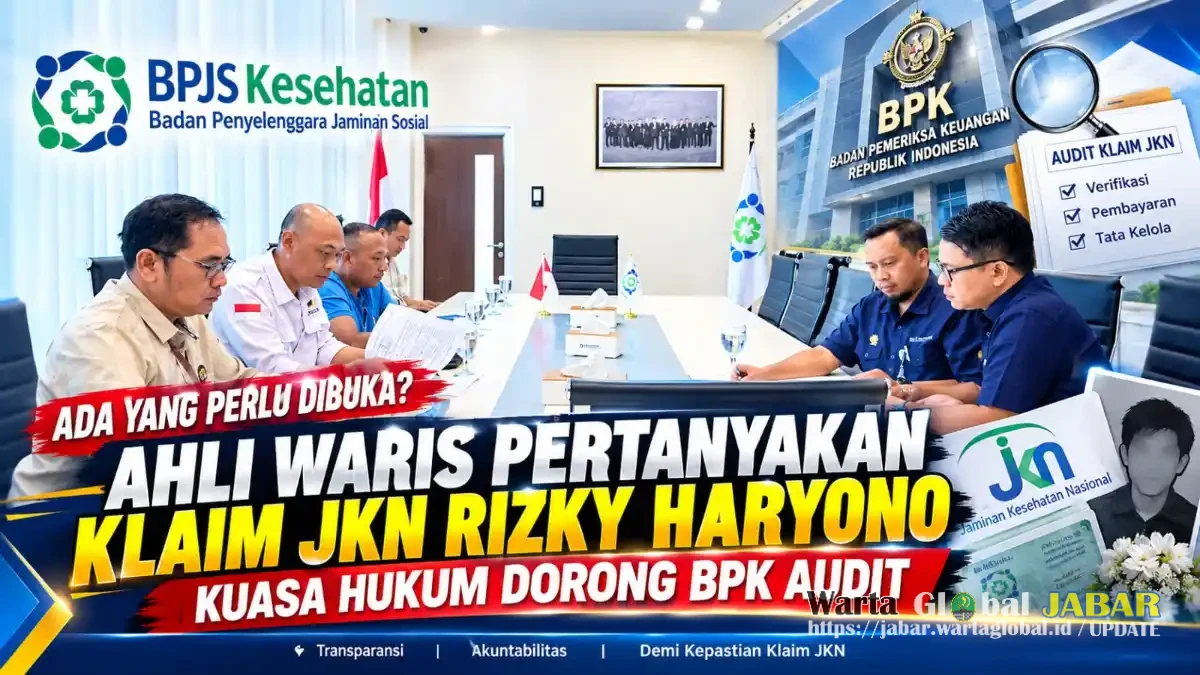 Ada yang Perlu Dibuka? Ahli Waris Pertanyakan Klaim JKN Rizky Haryono, BPK Didorong Audit
