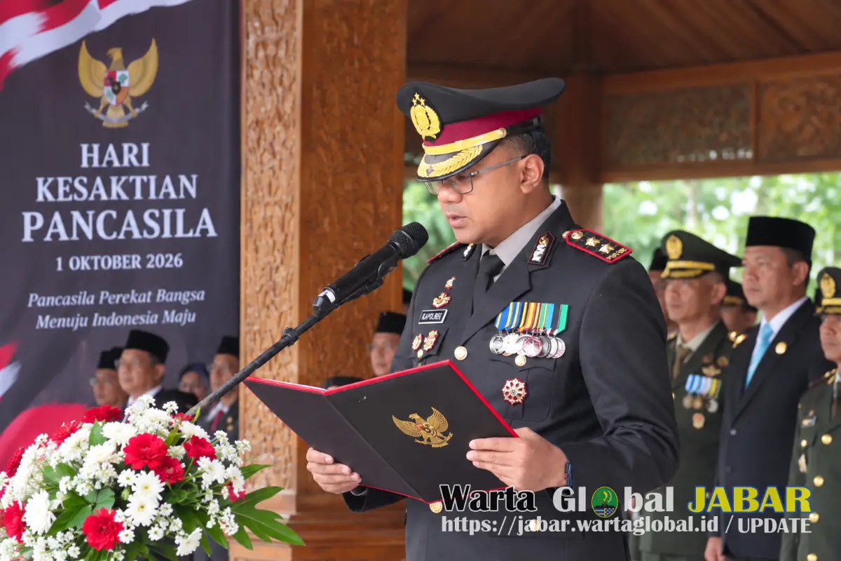 Kapolres Purwakarta Bacakan Teks Pancasila Dalam Upacara Hari Kesaktian Pancasila