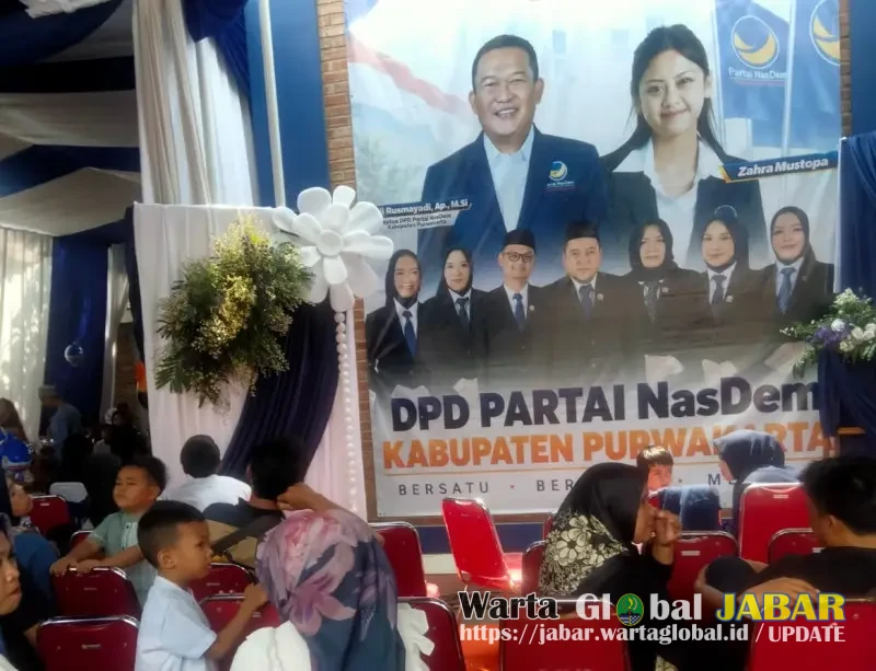 Menuju Pemilu 2029, NasDem Purwakarta Perkuat Struktur Hingga Desa, 4.000 Kader Disiapkan