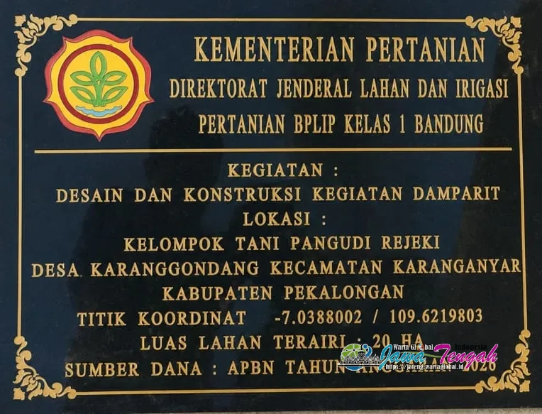 Proyek Damparit APBN 2026 di Desa Karanggondang Disorot, Masyarakat Pertanyaan Papan Informasi
