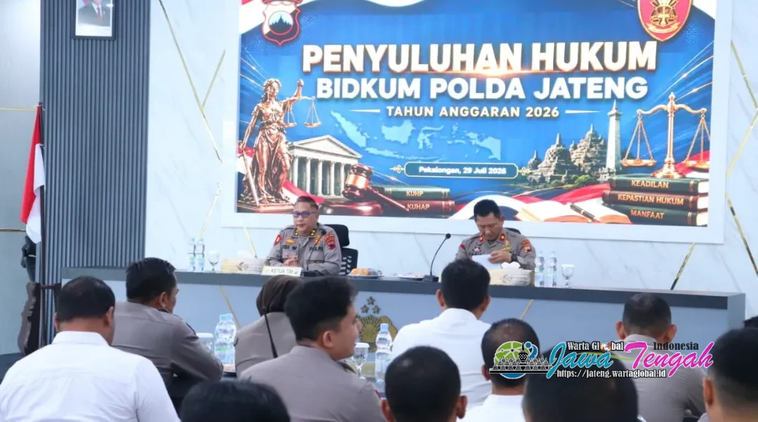 Gelar Binluh, Polda Jateng Bekali Personel Polres Pekalongan Pemahaman KUHP Baru dan Keadilan Restoratif
