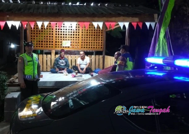 Polsek Kartasura Gelar Patroli KRYD Malam Hari, Antisipasi Kejahatan 3C dan Gangguan Kamtibmas