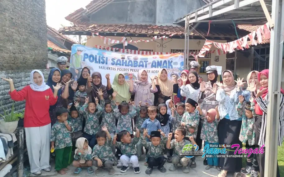 Lewat Bernyanyi dan Bermain, Polantas Tanamkan Budaya Tertib Berlalu Lintas Sejak Dini