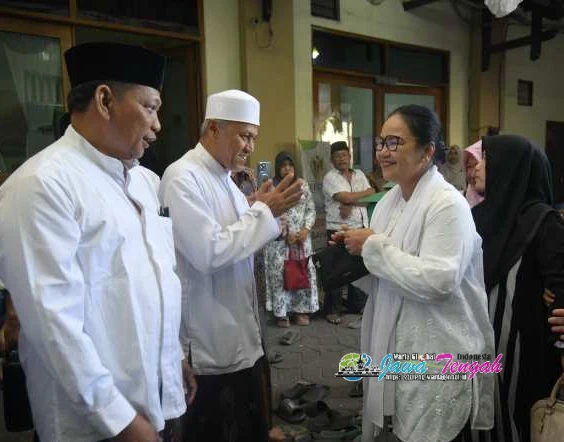 Agustina Kunjungi Tiga Rumah Ibadah di Semarang