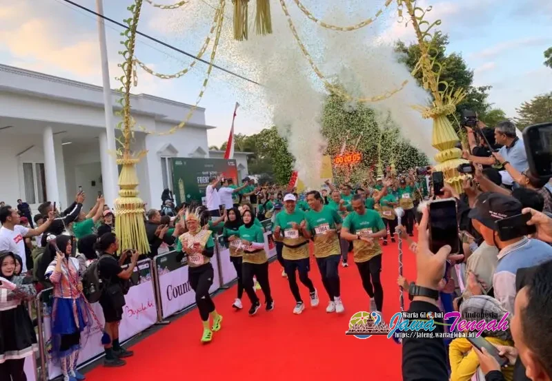 Bank Jateng Friendship Run 2026 di Boyolali Diramaikan Ribuan Pelari