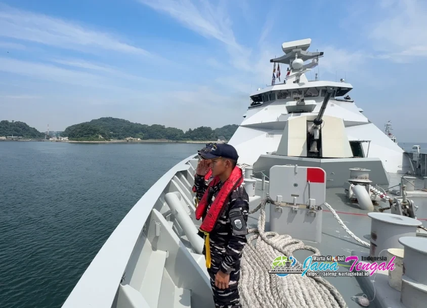 KRI GNR-332 Tiba di Pangkalan Yokosuka Jepang, Usai Latihan dengan Kapal Perang Rusia saat Exercise Orruda 2026 KRI GNR-332 Tiba di Pangkalan Yokosuka Jepang, Usai Latihan dengan Kapal Perang Rusia saat Exercise Orruda 2026