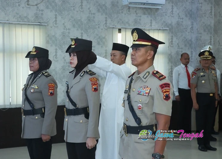 Kapolres Karanganyar Lantik Tiga Pejabat Baru