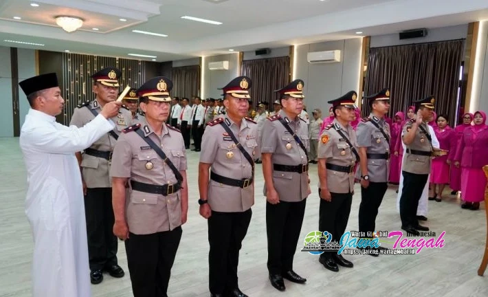 Kapolrestabes Semarang Pimpin Sertijab 6 Kapolsek, Berikut Daftarnya