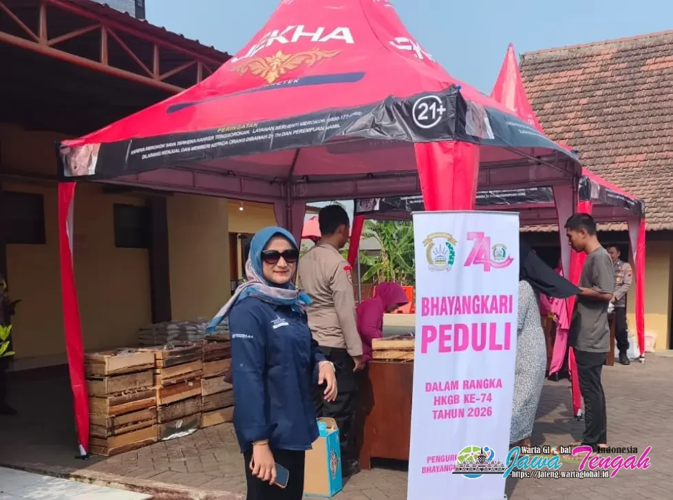 Sponsorship Rokok Kretek JEKHA Sukseskan Bazar UMKM Bhayangkari Polres Jepara Sponsorship Rokok Kretek JEKHA Sukseskan Bazar UMKM Bhayangkari Polres Jepara