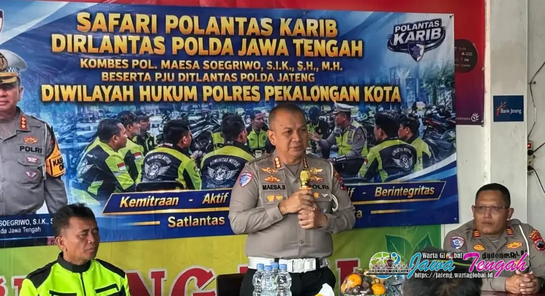 Dirlantas Polda Jateng dan Satlantas Polres Pekalongan Kota, Ajak Komunitas Otomotif Jadi Pelopor Keselamatan