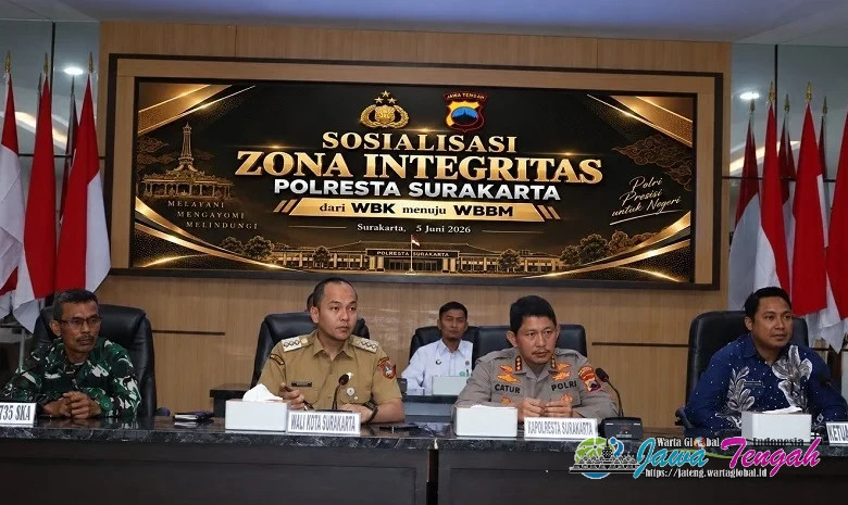 Perkuat Zona Integritas Menuju WBBM, Polresta Surakarta Tekankan Pelayanan Bersih dan Transparan