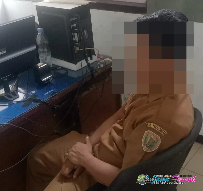 Gadaikan Sepeda Motor Sewaan, Oknum Kades di Pekalongan Ditangkap Polisi