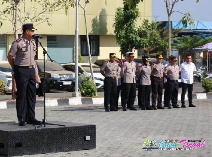 Kapolres Sukoharjo Pimpin Apel Pagi Minta Personel Tingkatkan Kesiapsiagaan Hadapi Agenda September