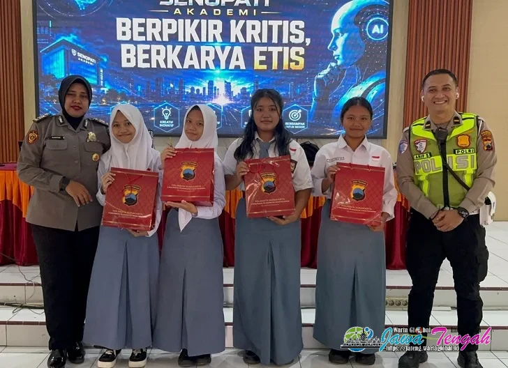 Pelajar SMKN 6 Surakarta Dibekali Literasi AI, Polisi Tekankan Etika dan Keamanan Digital