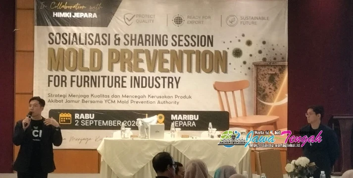 HIMKI Jepara Perkuat Daya Saing Ekspor, Ratusan Perusahaan Furniture Ikuti Strategi Pencegahan Jamur