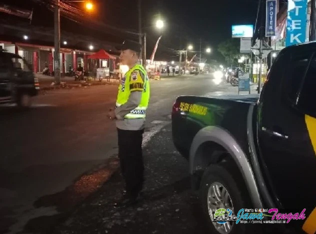 Cegah Kejahatan dan Kenakalan Remaja, Polsek Sukoharjo Tingkatkan Patroli KRYD