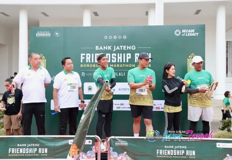 Bank Jateng Friendship Run Boyolali Satukan Semangat Persahabatan dan Dorong UMKM Lokal