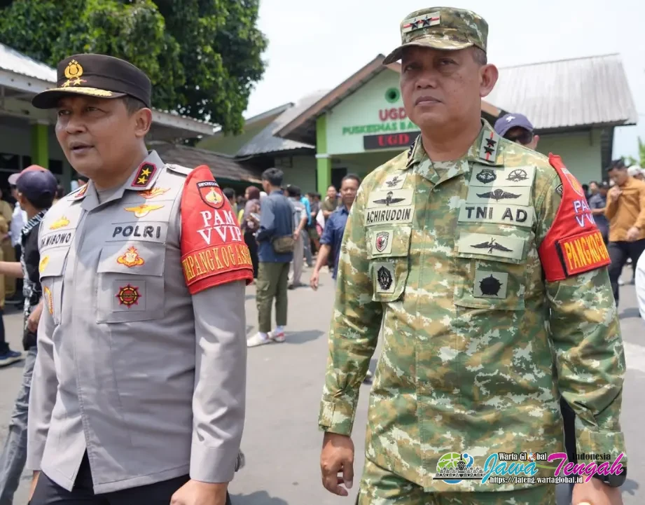 Pangdam IV/Diponegoro Pimpin Pengamanan VVIP Kunjungan Wapres Gibran di Batang